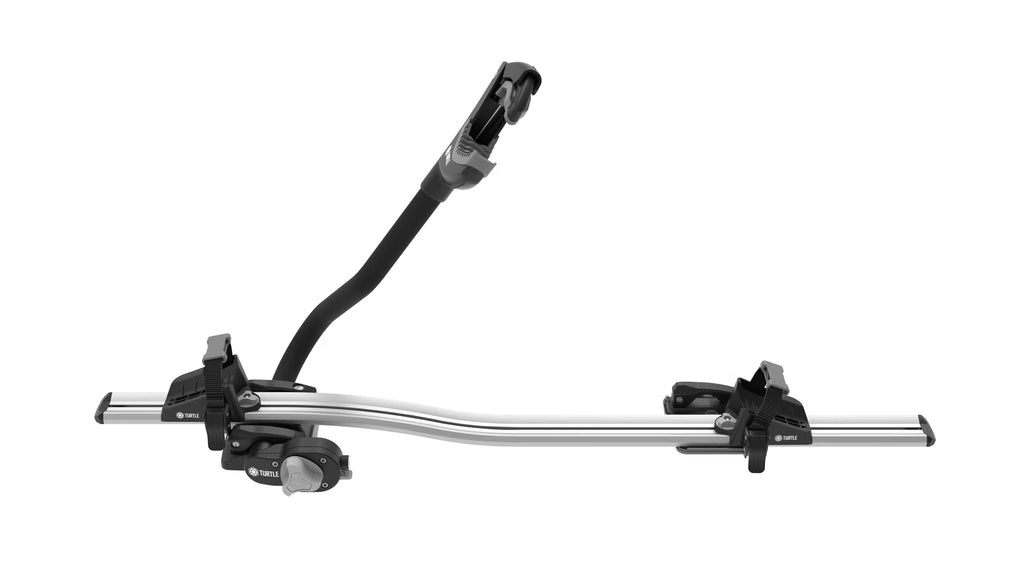 Cykelhållare Turtle – För takräcke med T-spår – Låsbar & hopfällbar