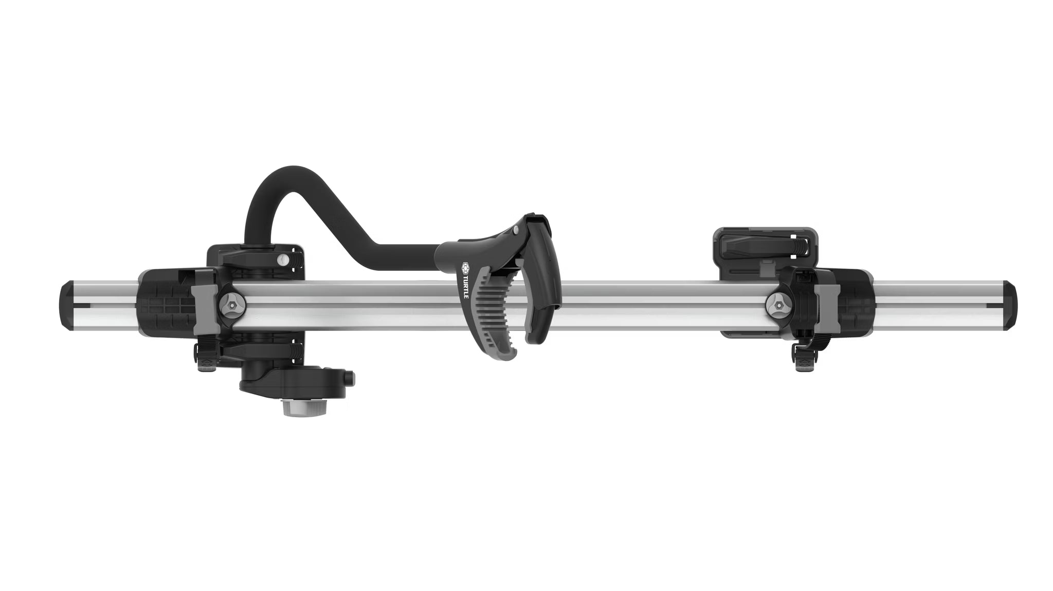 Cykelhållare Turtle – För takräcke med T-spår – Låsbar & hopfällbar