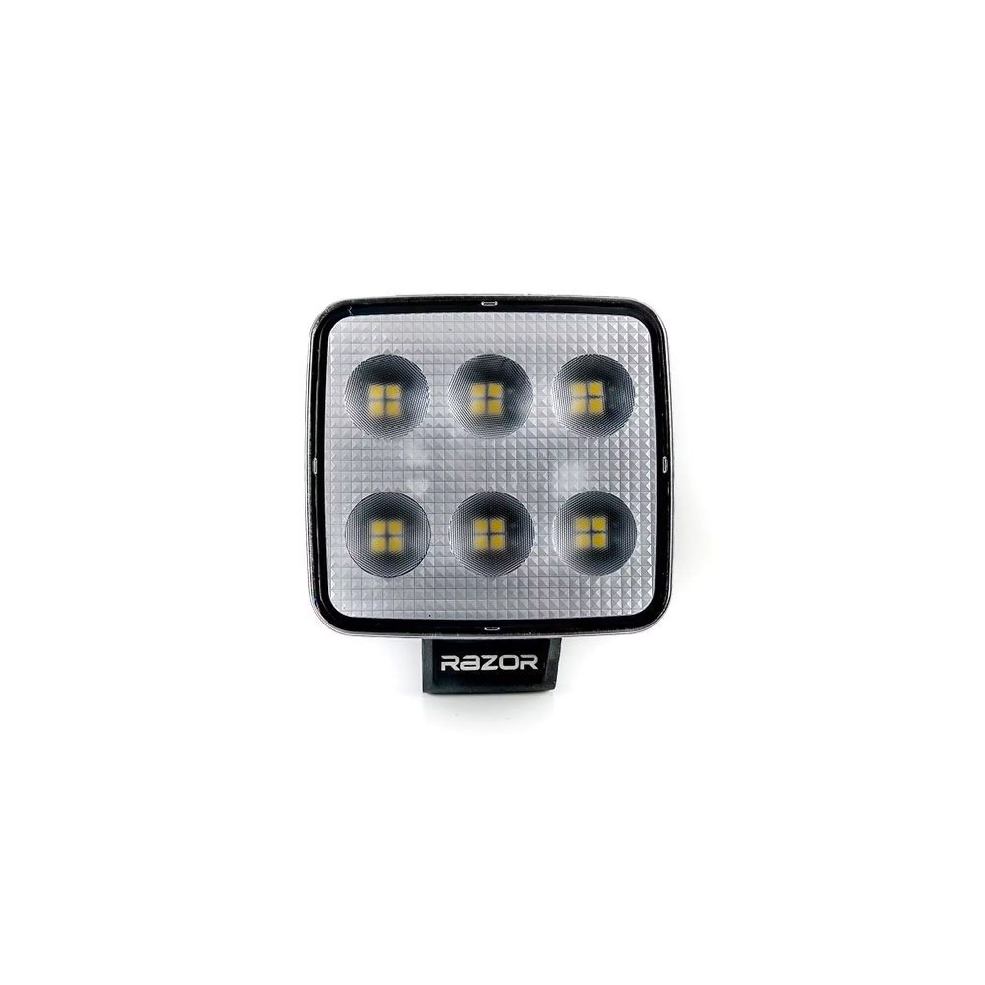 Razor Workers Edition 35W – Arbets- & backljus med brett flöde, IP69K