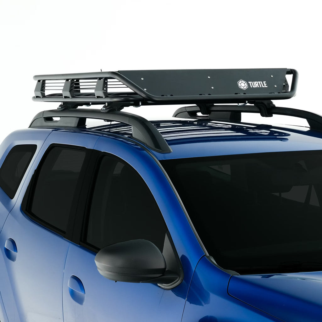 Takkorg Turtle Pro – Svart pulverlackerad – 105x135 cm – Robust lastkorg