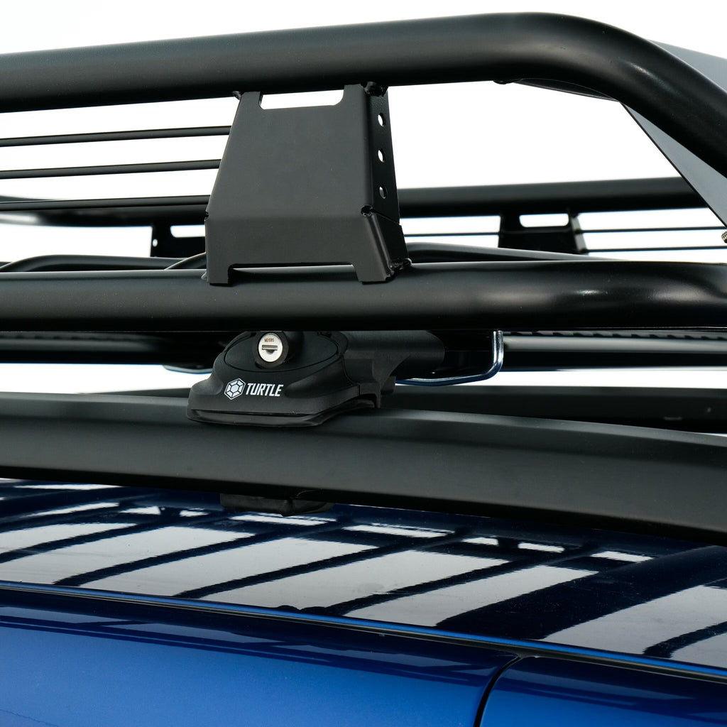 Takkorg Turtle Pro – Svart pulverlackerad – 105x135 cm – Robust lastkorg