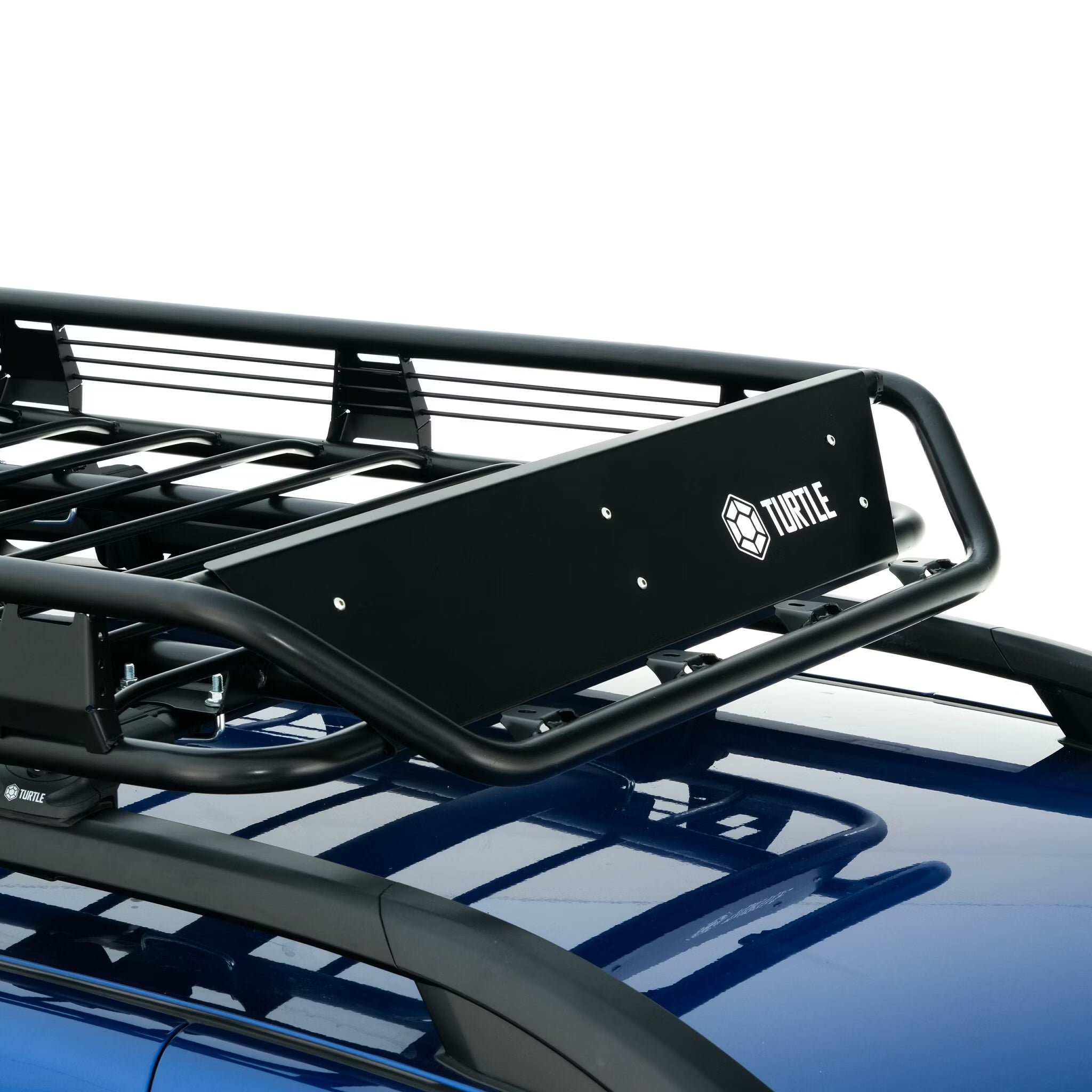 Takkorg Turtle Pro – Svart pulverlackerad – 105x135 cm – Robust lastkorg