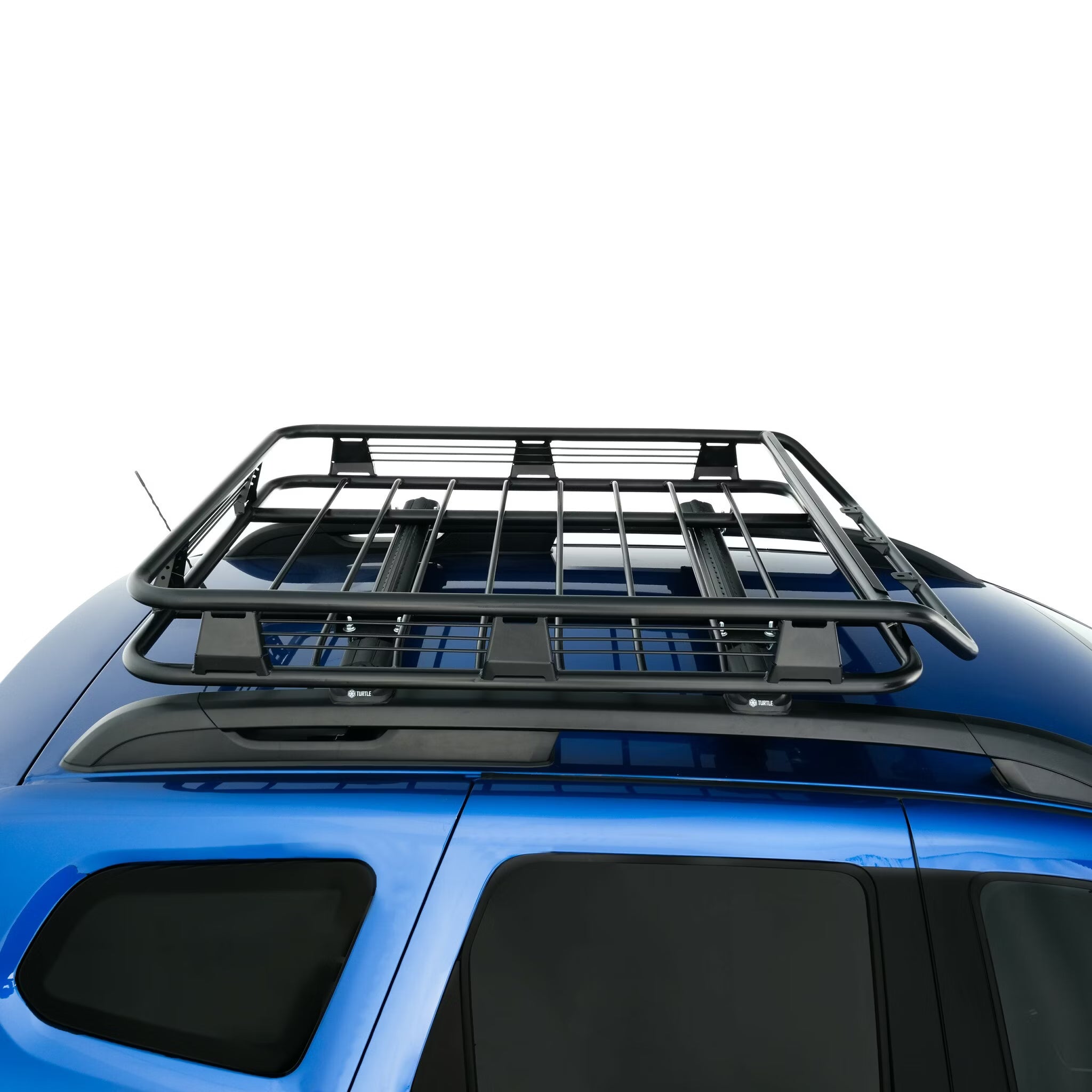 Takkorg Turtle Pro – Svart pulverlackerad – 105x135 cm – Robust lastkorg