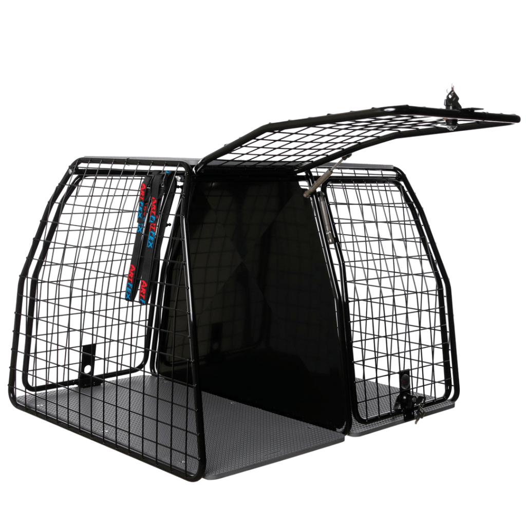 Hundbur för Bil Artfex Dubbel – Svensktillverkad & För Två Hundar