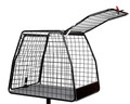 Hundbur för Bil Artfex Medium Bred LT – Svensktillverkad & För Lasttröskel
