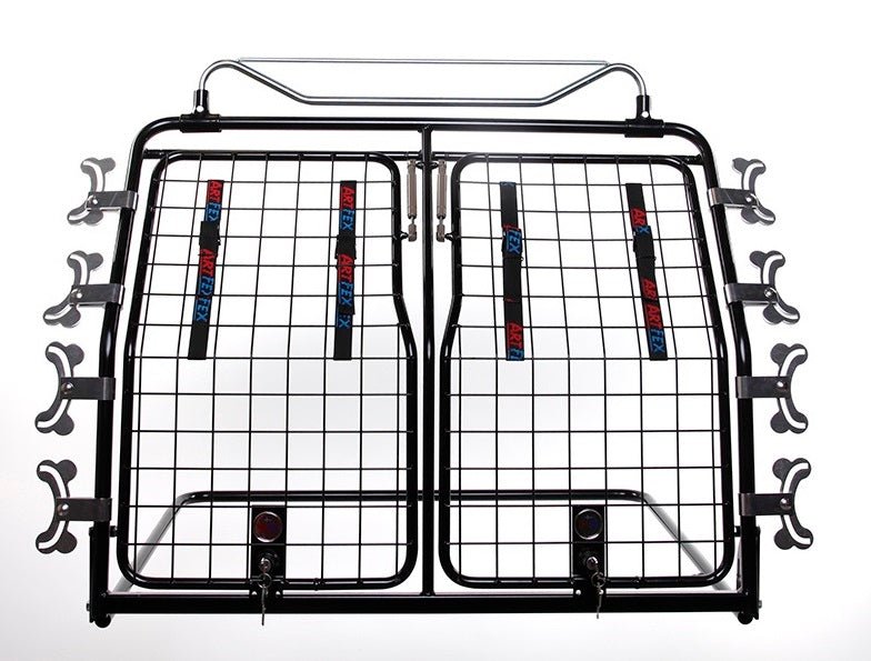 Hundgrind för Bil Artfex Modell 2 Dubbeldörr – Svensktillverkad & Säker