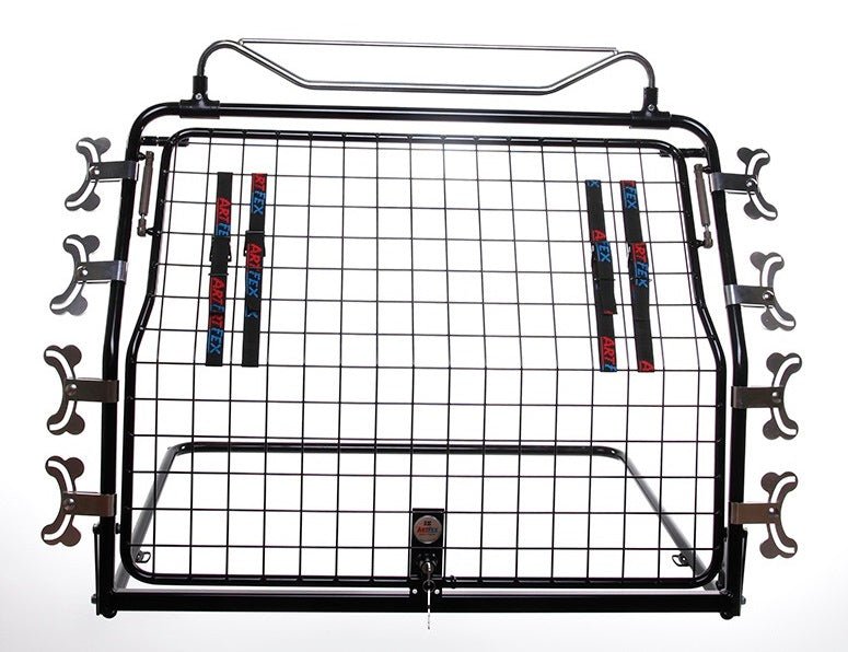 Hundgrind för Bil Artfex Modell 2 Enkeldörr – Svensktillverkad för Lutande Baklucka