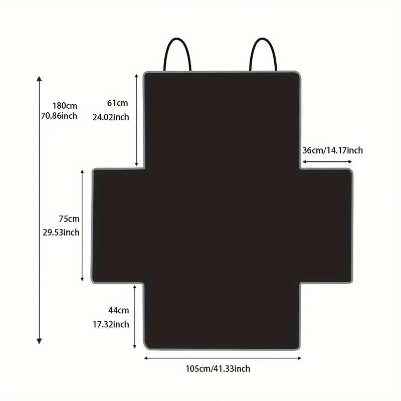 Bagageskydd för Hund – Vattentätt & Halkfritt Skydd för Bagageutrymme