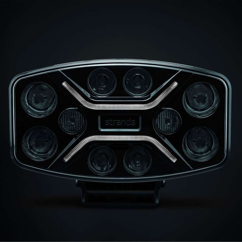 Dark Knight Insane Oval Extraljus – Varningsljus – Strands Lighting