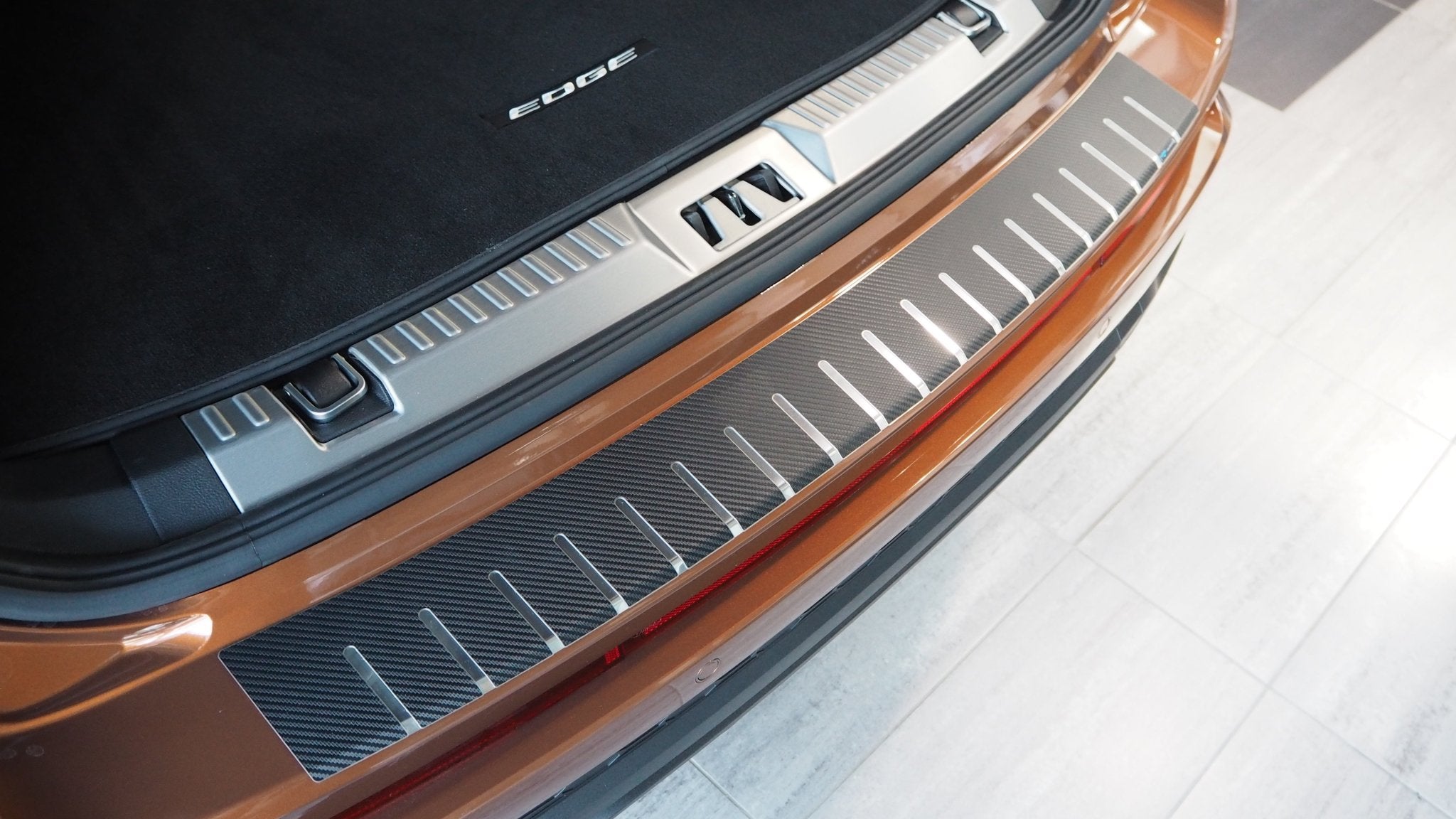 Lastskydd stål/kolfiber Ford Edge II 2016–2018