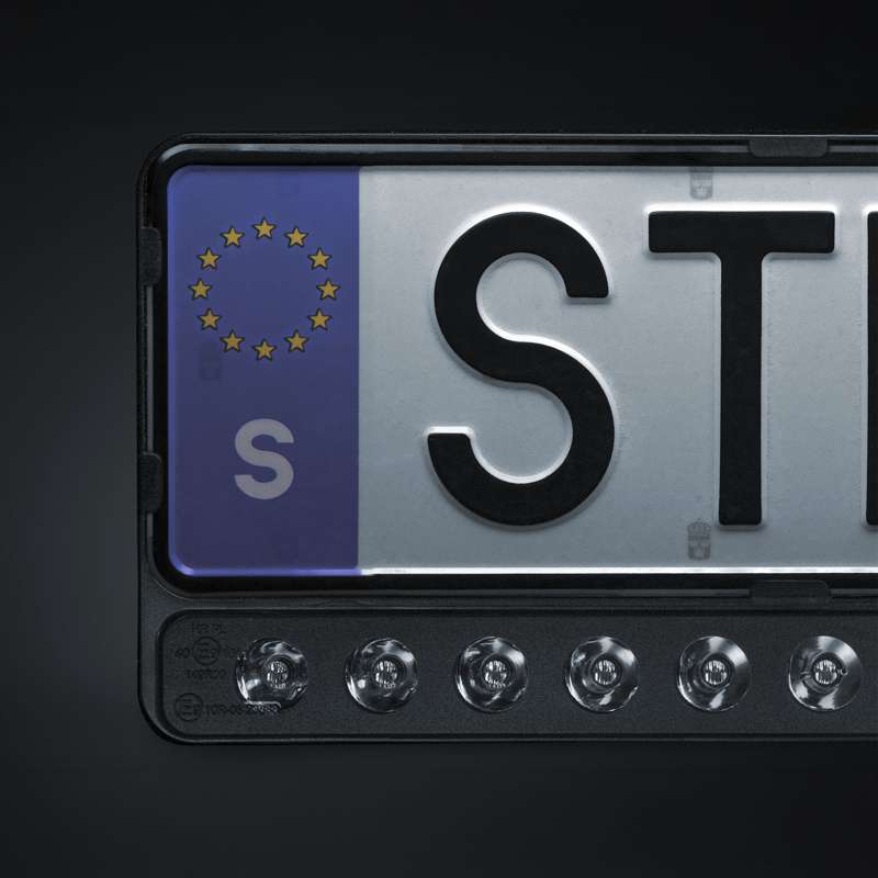 LED-ramp Bil 20″ – Strands Nuuk E-Line Black 8 100 lm med Svart Lins