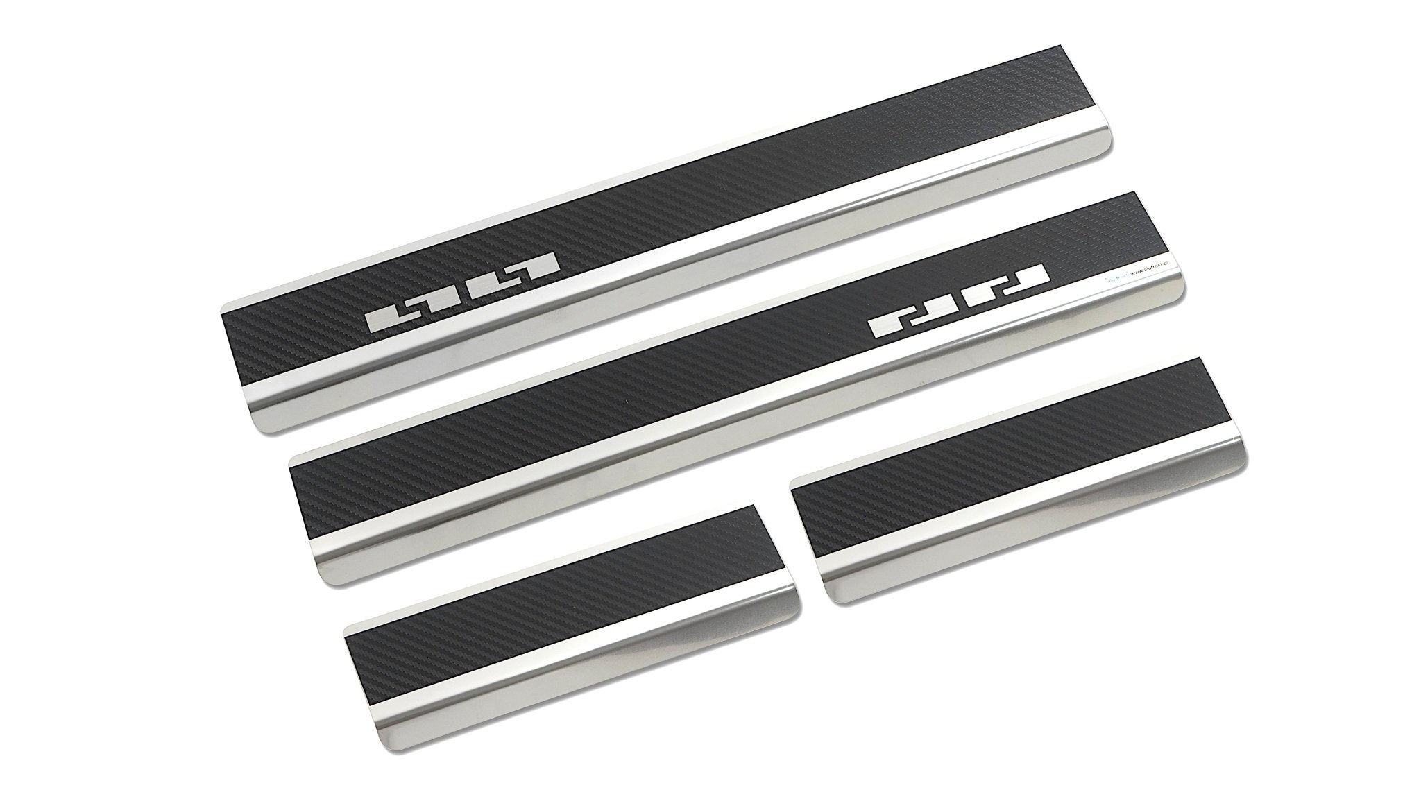 Tröskelskydd stål/kolfiber T-ROC / T-ROC FL 2017-2021 / 2021-