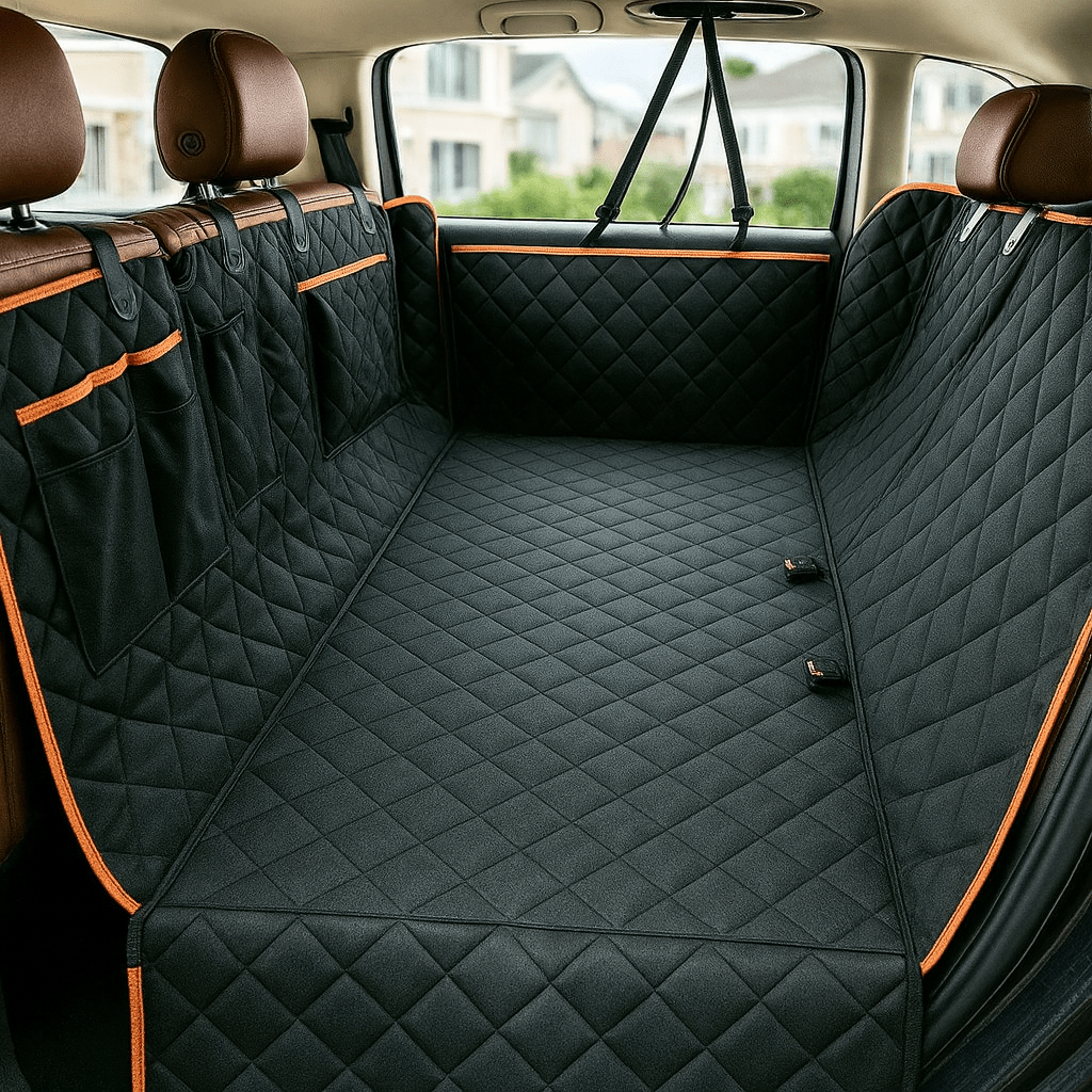 Bilsätesskydd för Hund – Vattentätt & Tvättbart Skydd för Baksäte